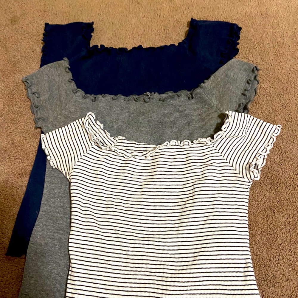 I am selling a set of three shirts